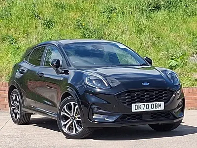 Second-hand Ford Puma ST-Line 125 CP (91 kW) 2020 Negru SUV