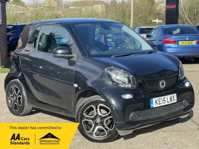 Usado Smart ForTwo Coupé Prime 2015 Preto Coupé