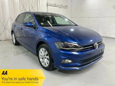 Used VW Polo 2018 Blue Hatchback