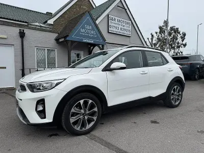 Used Kia Stonic 108 HP (79 kW) 2018 White SUV