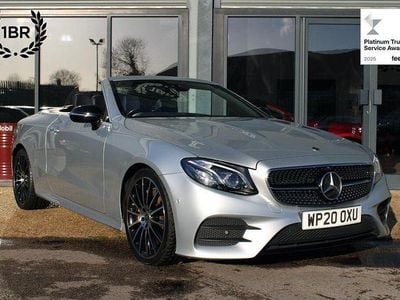 Used Mercedes E350 AMG Line Premium Plus 2020 Silver Cabriolet