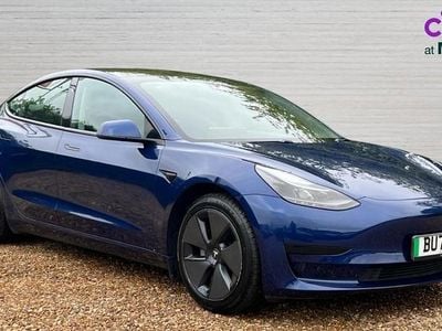 Używany Tesla Model 3 Standard Range 208 kW (283 KM) 2021 Niebieski Sedan/Limuzyna