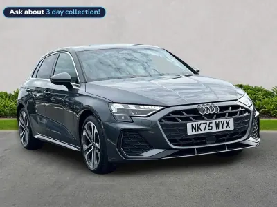 Used Audi A3 S-Line 147 HP (108 kW) 2025 Grey Hatchback
