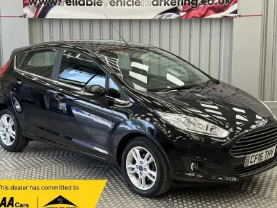 Used Ford Fiesta Zetec 2016 Black Hatchback