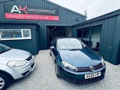 Used VW Golf VI SE 105 HP (77 kW) 2010 Blue Hatchback