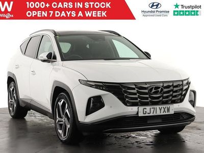 White Used 2021 Hyundai Tucson Ultimate SUV | £22,899 (Fair price)