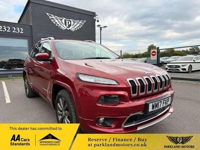 Used Jeep Cherokee Overland 200 HP (147 kW) 2017 Red SUV