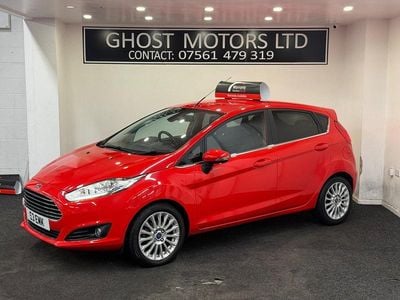 Used Ford Fiesta Titanium 2014 Red Hatchback
