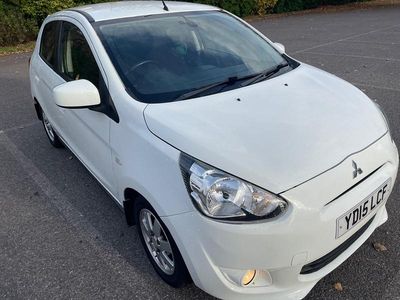 White Used 2015 Mitsubishi Mirage Hatchback | £4,399 (Fair price)