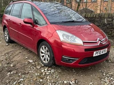 Used Citroën Grand C4 Picasso Exclusive 2010 Red MPV