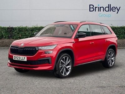 Usata Skoda Kodiaq SportLine 197 CV (144 kW) 2023 Rosso SUV