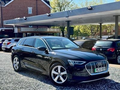 Begagnad Audi e-tron Advanced 230 kW (313 HK) 2020 Svart SUV