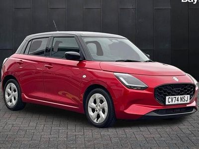 Red Used 2024 Suzuki Swift Hatchback | £14,927 (Fair price)