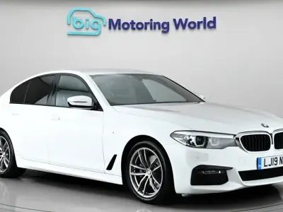 Used BMW 520 M Sport 184 HP (135 kW) 2019 White Sedan