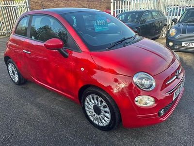 Used Fiat 500 Lounge 70 HP (51 kW) 2020 Red Hatchback