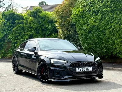 Used Audi A5 S-Line 2020 Black Coupe