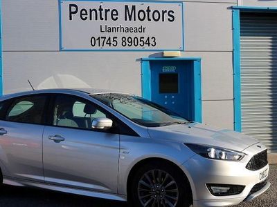 Used Ford Focus ST-Line X 140 HP (102 kW) 2018 Silver Hatchback