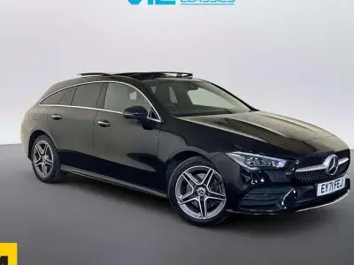 Used Mercedes E250 AMG line 218 HP (160 kW) 2021 Black Estate