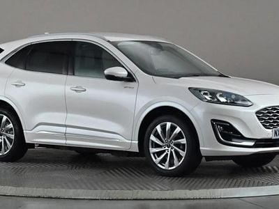 White Used 2022 Ford Kuga Vignale SUV | £18,198 (Fair price)