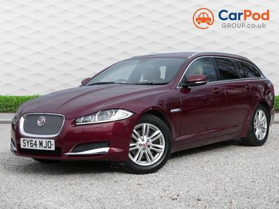 Used Jaguar XF Luxury 2014 Red Estate