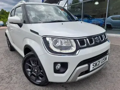 Used Suzuki Ignis SZ5 83 HP (61 kW) 2021 White Hatchback