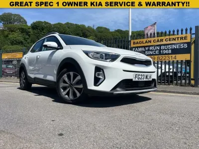 Used Kia Stonic 99 HP (72 kW) 2023 White SUV