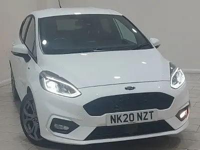 Usado Ford Fiesta ST-Line 95 HP (69 kW) 2020 Branco Citadino