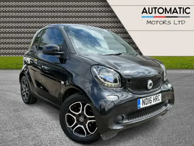 Used Smart ForTwo Coupé Prime 71 HP (52 kW) 2016 Black Coupe