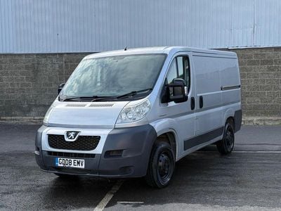 Used Peugeot Boxer 100 HP (73 kW) 2008 Silver Van