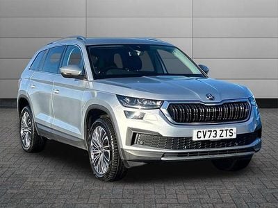 Used Skoda Kodiaq SE L Executive 147 HP (108 kW) 2023 Brilliant silver metallic SUV