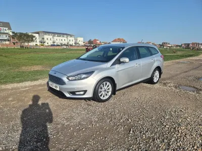 Used Ford Focus Titanium 2017 Silver Estate