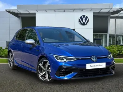 Used VW Golf VIII R 320 HP (235 kW) 2021 Blue Hatchback