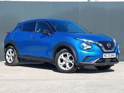 Used Nissan Juke N-Connecta 114 HP (83 kW) 2021 Blue SUV