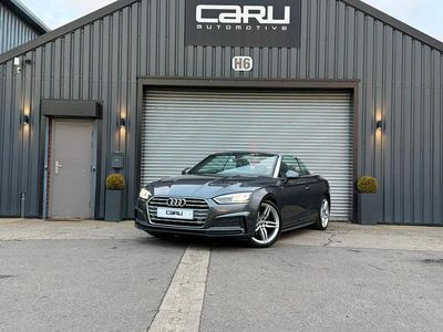 Grey Used 2017 Audi A5 Cabriolet S-Line Cabriolet | £14,999 (Fair price)