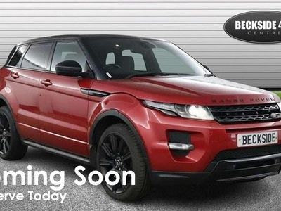 Used Land Rover Range Rover evoque Dynamic 2014 Red SUV