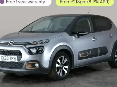 Used Citroën C3 PureTech 83 HP (61 kW) 2023 Grey Hatchback