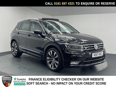 Used VW Tiguan R-line 150 HP (110 kW) 2017 Black SUV
