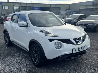 Used Nissan Juke Tekna 110 HP (80 kW) 2015 White SUV