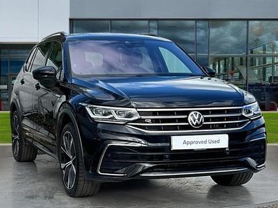 Used VW Tiguan Allspace R-line 150 HP (110 kW) 2022 Black SUV