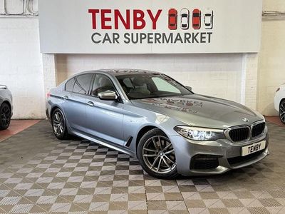 Used BMW 520 M Sport 190 HP (139 kW) 2018 Blue Sedan