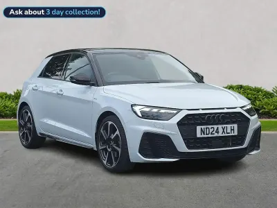 Used Audi A1 Sportback Black Edition 116 HP (85 kW) 2024 White Hatchback