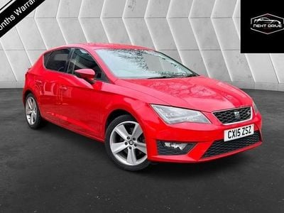 Used Seat Leon FR 184 HP (135 kW) 2015 Red Hatchback
