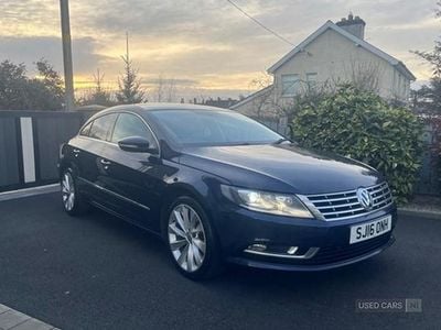 Used VW CC GT 150 HP (110 kW) 2016 Blue Sedan