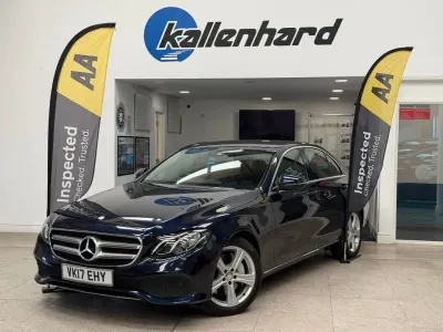 Used Mercedes E350 SE 258 HP (189 kW) 2017 Blue Sedan