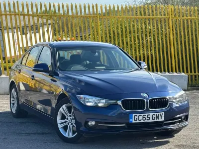 Begagnad BMW 320 Sport Line 2016 Blå Sedan