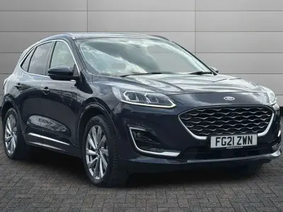 Used Ford Kuga Vignale 225 HP (165 kW) 2021 Chrome blue SUV