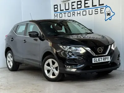 Used Nissan Qashqai Acenta 115 HP (84 kW) 2018 Black SUV