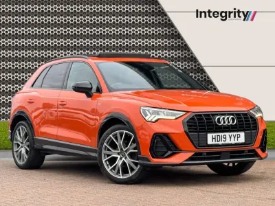 Used Audi Q3 Comfort 150 HP (110 kW) 2019 Orange SUV