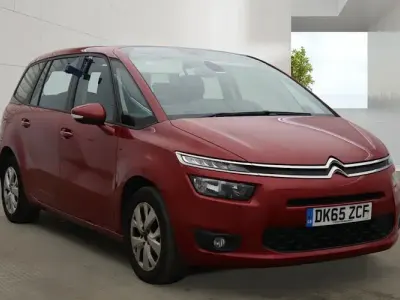 Used Citroën C4 SpaceTourer VTR Sport 120 HP (88 kW) 2016 Red MPV