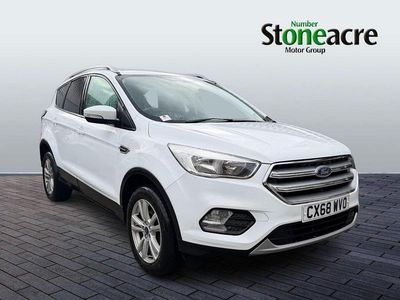 Used Ford Kuga Zetec 150 HP (110 kW) 2018 White SUV